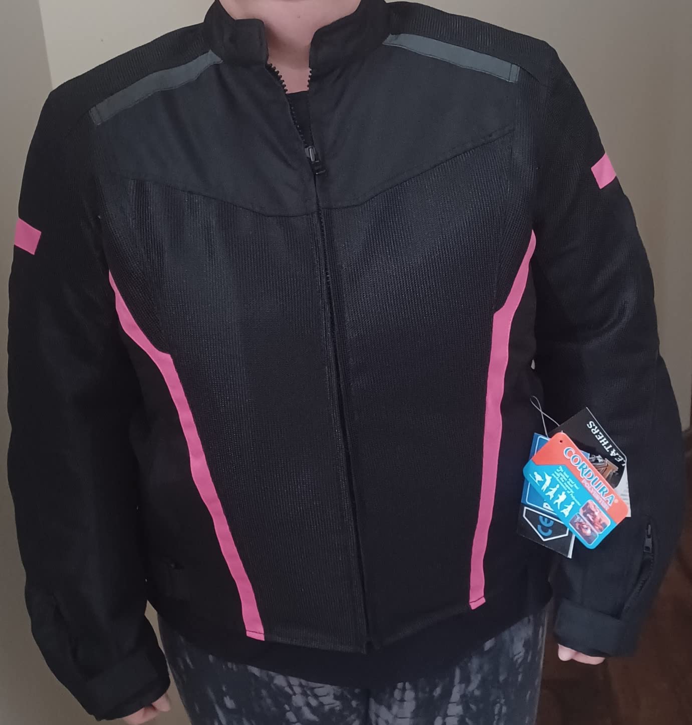 Vance Advance Womens All Weather Season CE Armor Mesh Motorcycle Biker Riding Jacket customer photo 1