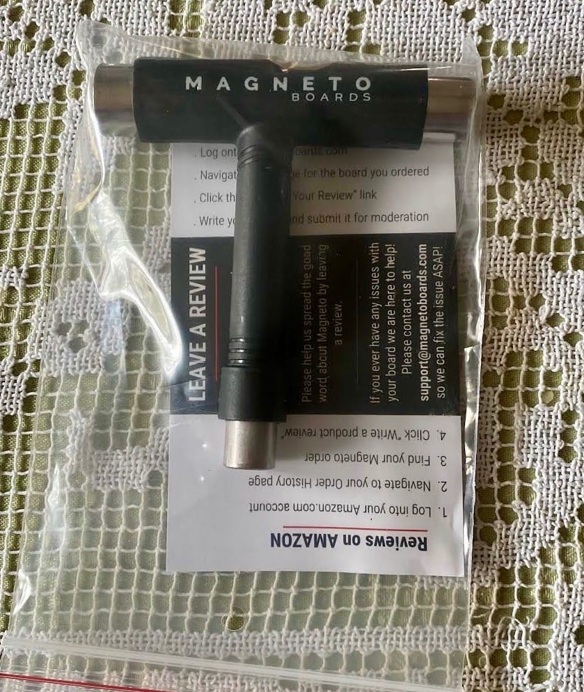 Magneto Complete Skateboard | 6-Layer Canadian Maple Double Kick Concave Deck | Beginners, and Teens customer photo 1
