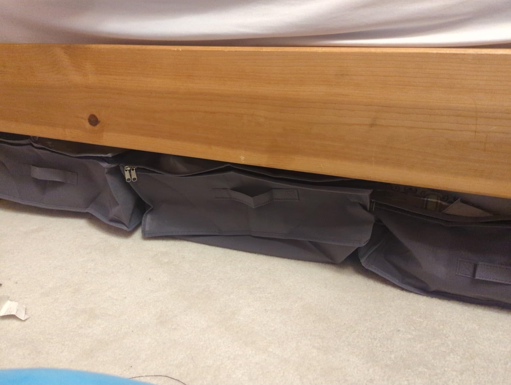 Lifewit 95L 4 Pack Under Bed Storage Container, Blanket Organizer, Gray customer photo 1