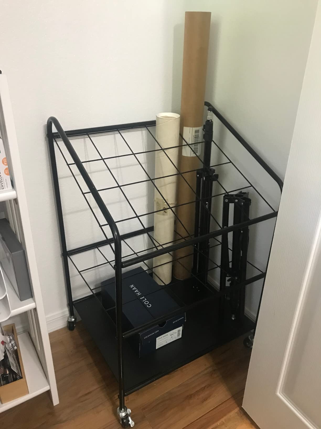 Blueprint Holder, Blueprint Storage, Construction Plan Holder Storage Rack customer photo 1