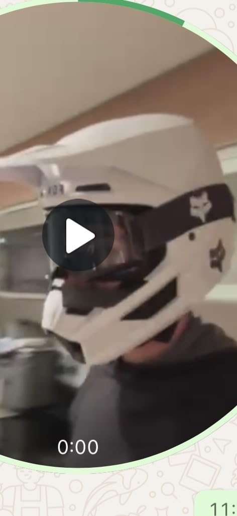 Fox Racing Unisex-Adult V Core MIPS Motocross Dirt Bike Helmet, Matte White customer photo 2