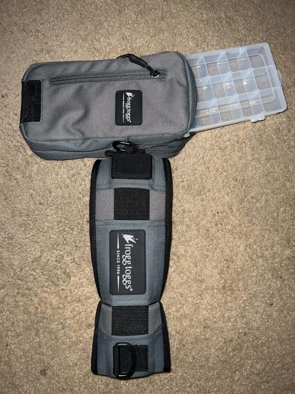 FROGG TOGGS Pursuit Fishing Wading Belt for Quick Tackle Access | Multiple Quick Zippered Pockets, Tool Placement, Lightweight Alternative To A Fly Fishing Vest customer photo 2