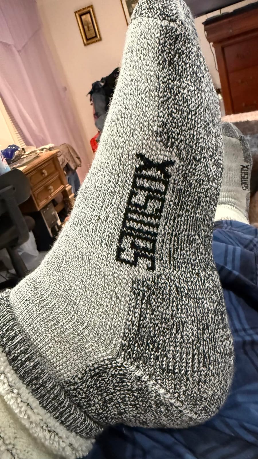 SAMSOX Merino Wool Boot Socks, Made in USA, Heavyweight with Full Cushion, Tactical Socks for Hunting (Bozeman) customer photo 2