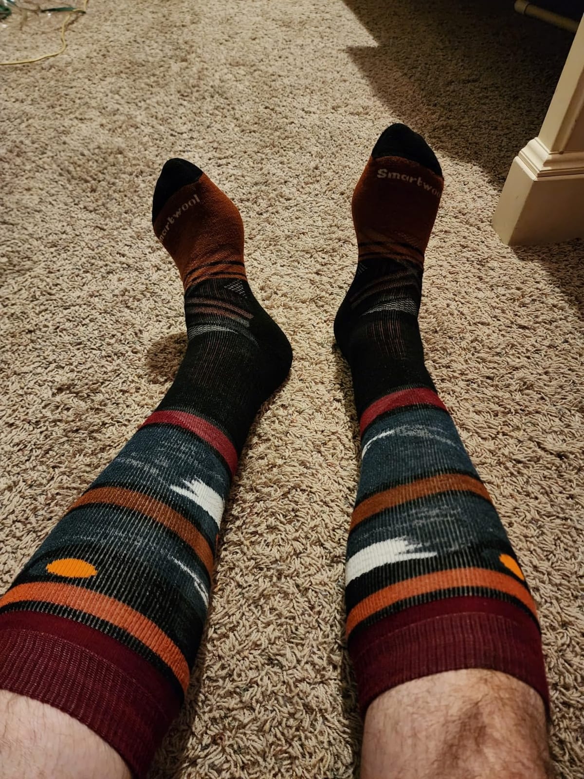 Smartwool Men's Ski Full Cushion Midnight Ski Pattern Over the Calf Socks customer photo 1