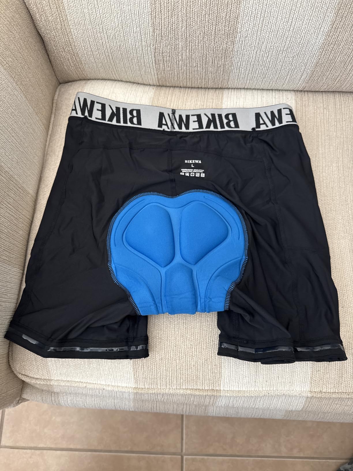 Men's 4D Padded Bike Shorts Cycling Underwear Biking Bicycle Padding Shorts for Men Side Pockets customer photo 2
