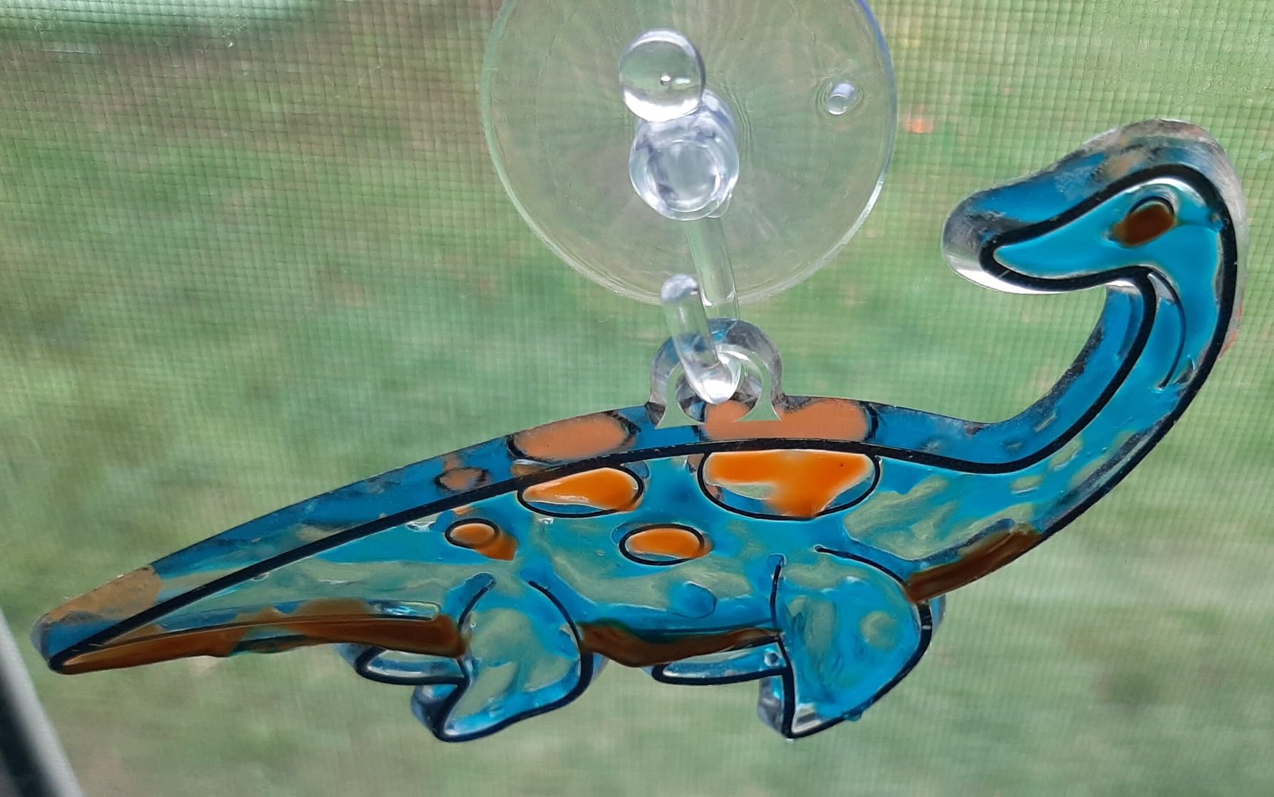 National Geographic Solar System Stained Glass Suncatcher Craft Kit customer photo 2