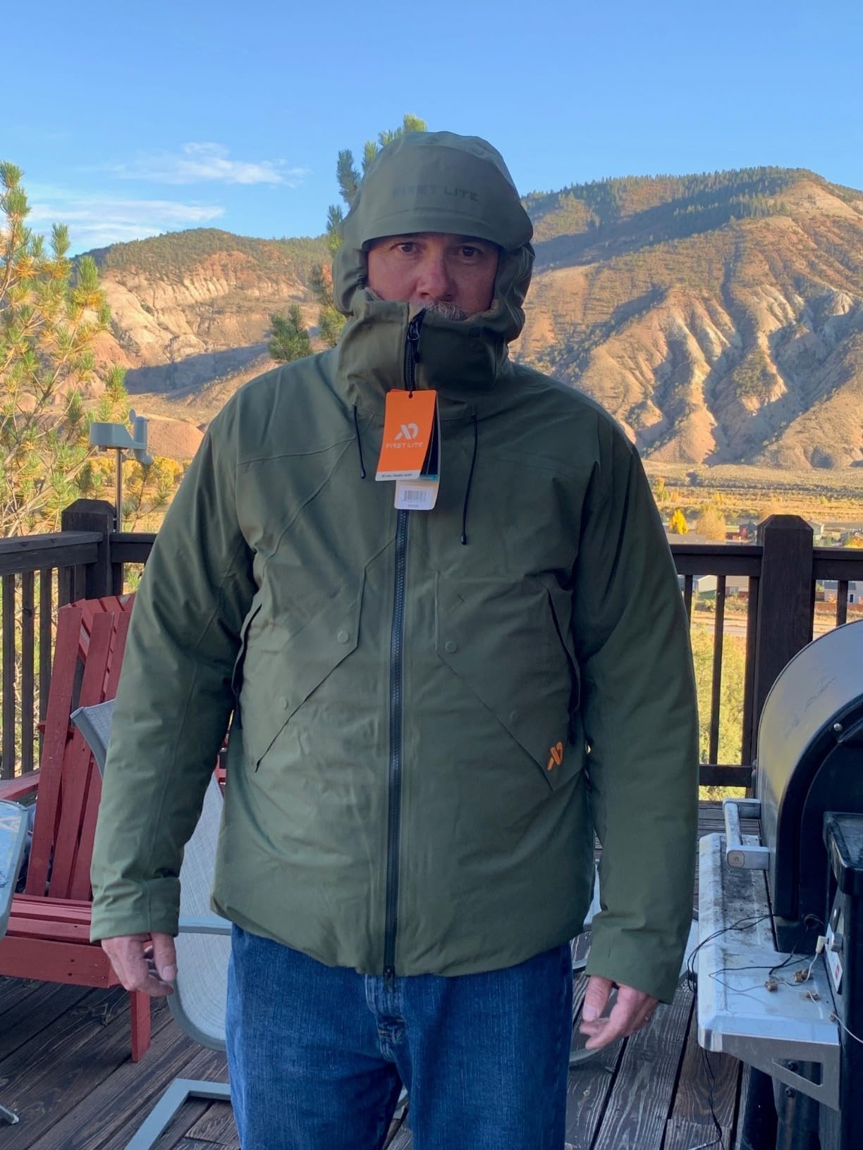 First Lite Men's Uncompahgre Foundry Jacket - Waterproof Insulated Camo Hunting Coat customer photo 1