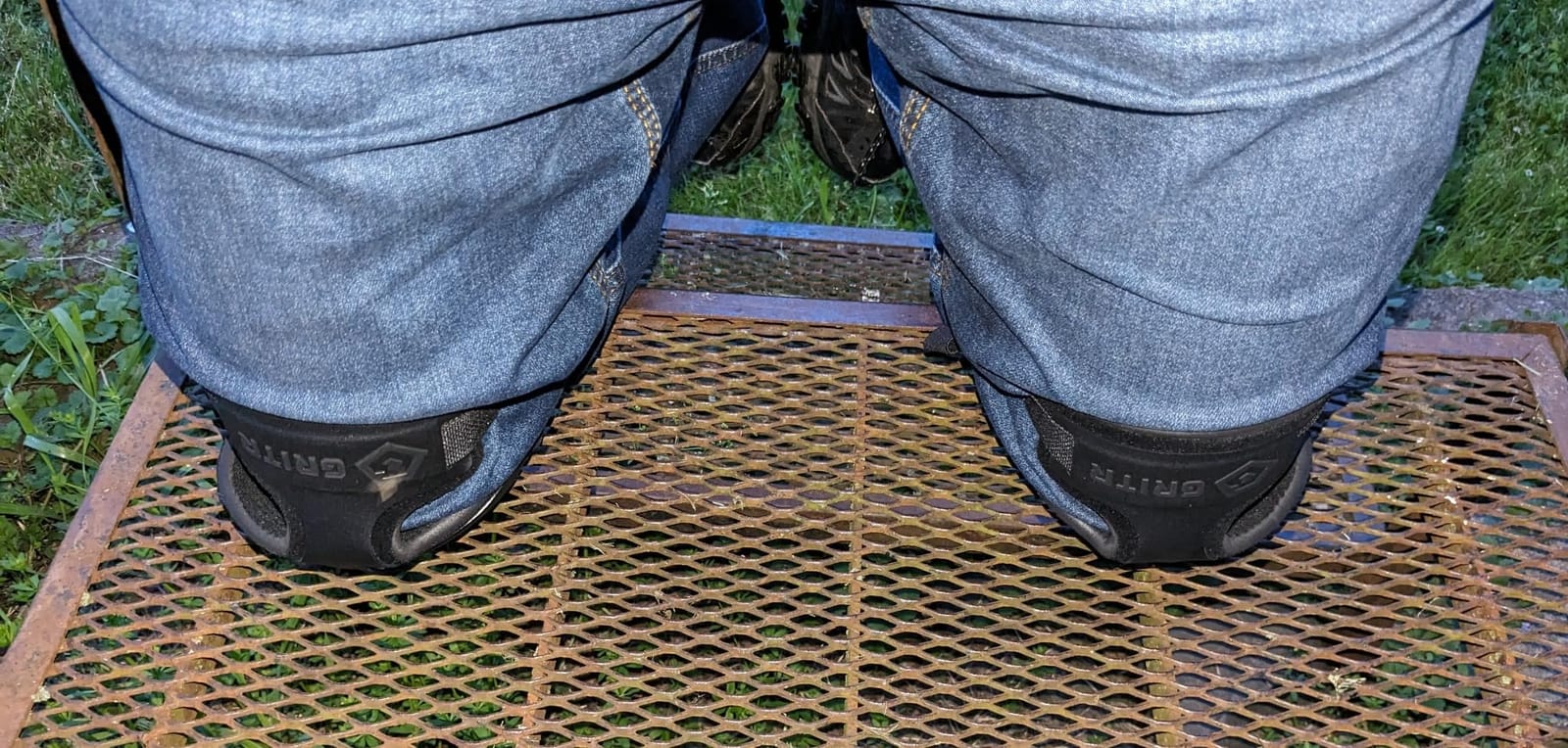 GRITR Tactical Knee Pads - Heavy Duty Knee Protectors, Range Green customer photo 2