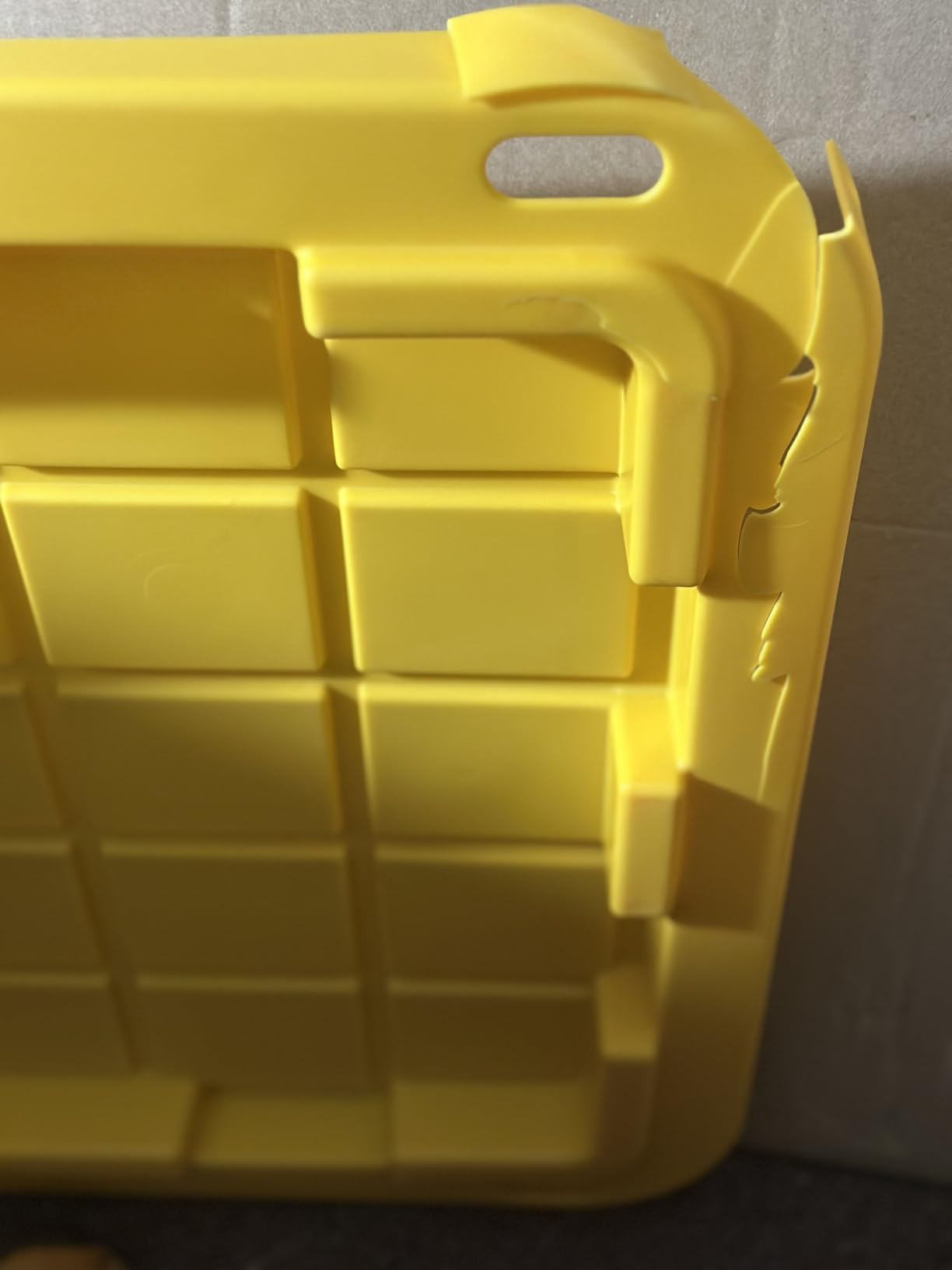 CX Heavy Duty 27-Gallon Stackable Plastic Storage Bins with Lids, 4 Pack customer photo 2