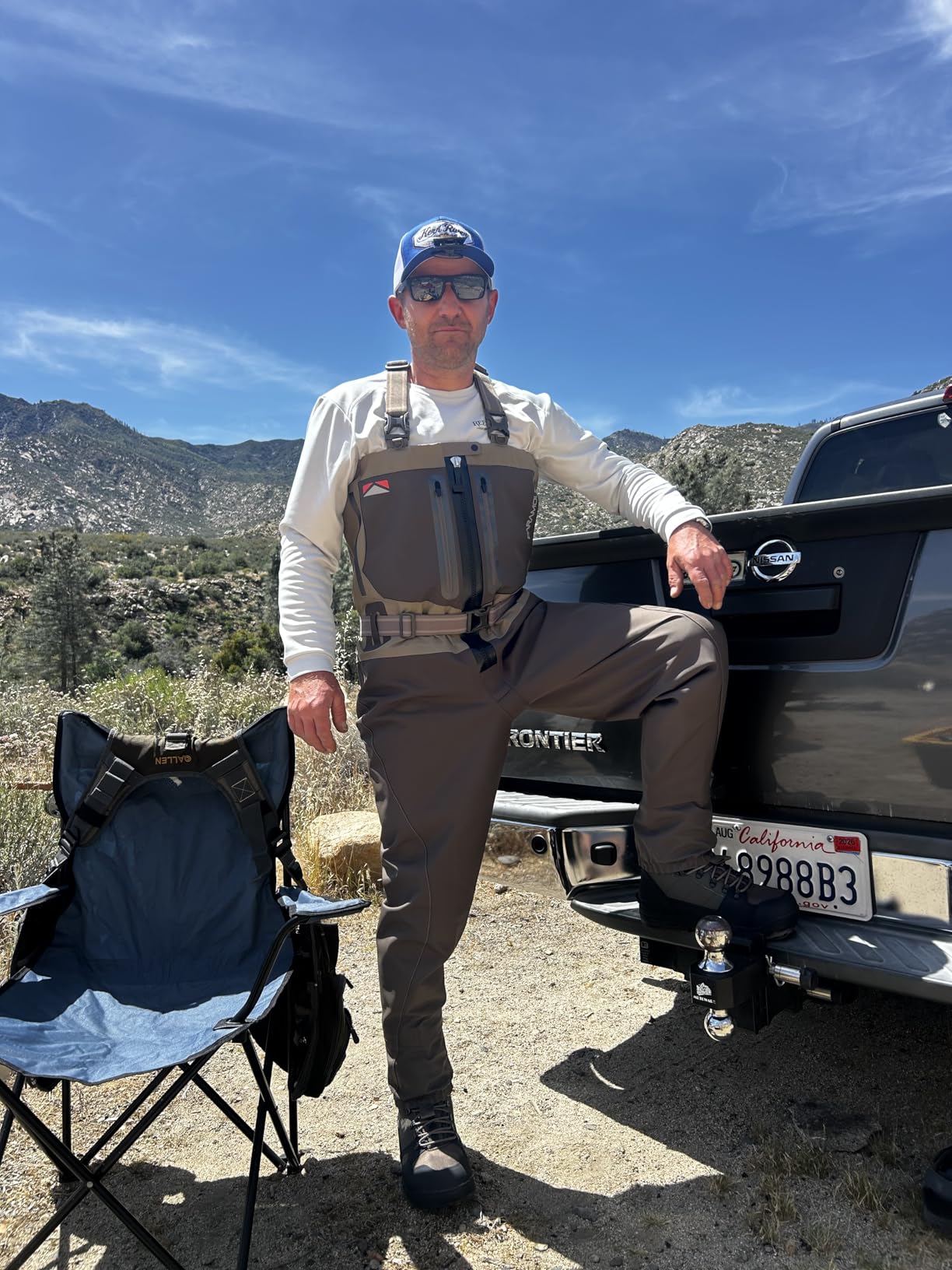 Meridian Z Zippered Breathable Stockingfoot Fly Fishing Chest Wader customer photo 1