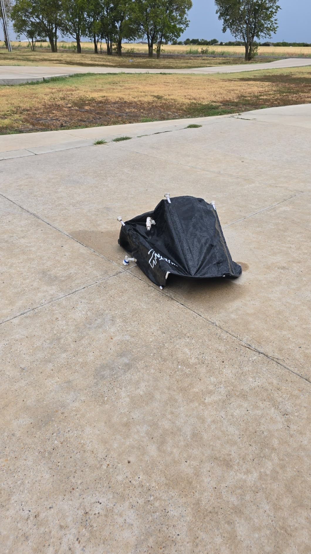 Rain Barrel Anti-Collapse Collapsible Rainwater Collection System,Portable Water Storage Tank,Garden Water Catcher customer photo 1