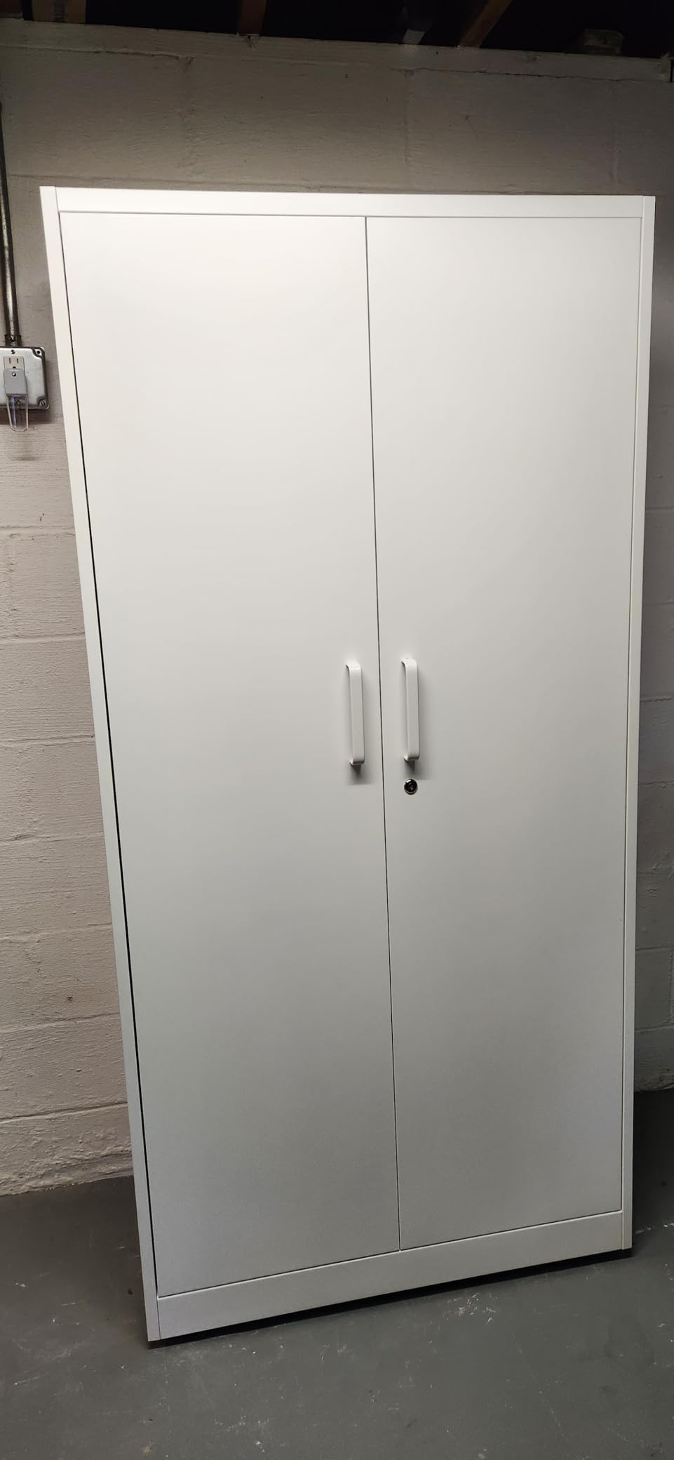 Letaya Metal Wardrobe Cabinets with Lock,Clothing Locker 72
