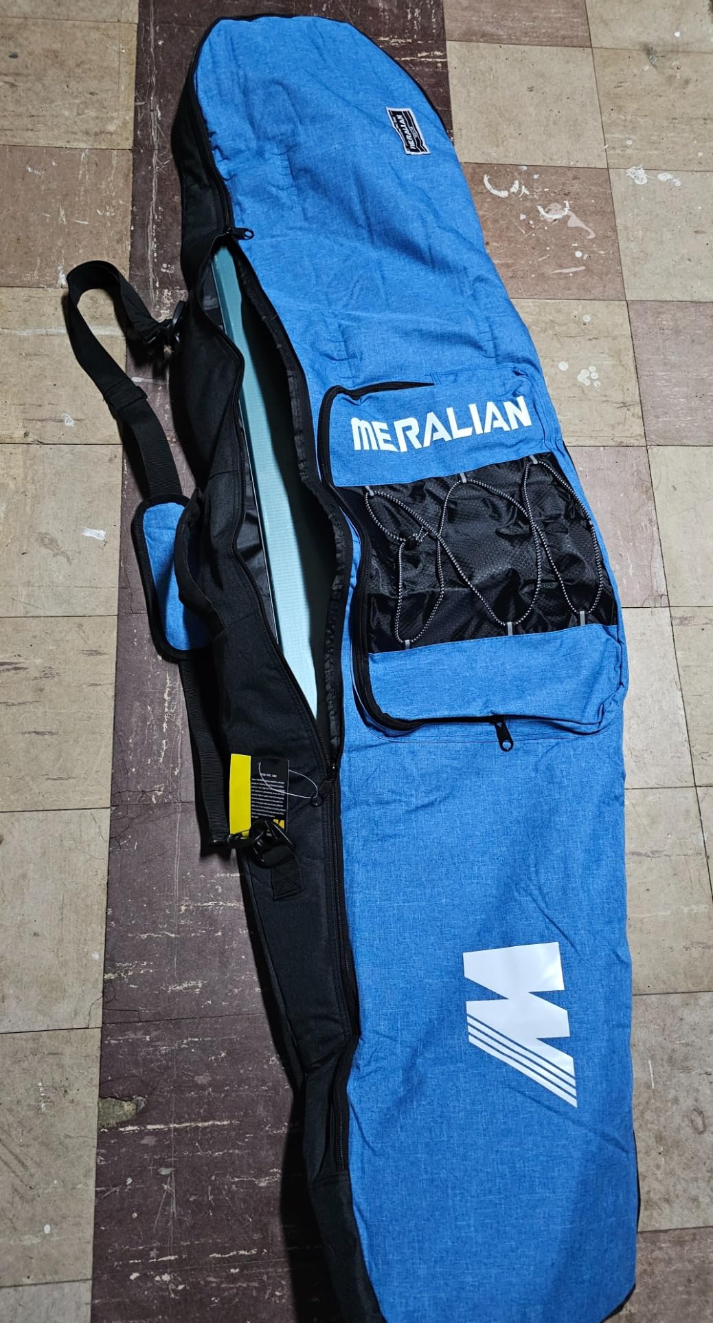 Snowboard Bag for Air Travel, Padded Snowboard Bag Fit Board, Boots, Clothes, Helmet and Gear, Available Length in 155cm 165cm customer photo 1