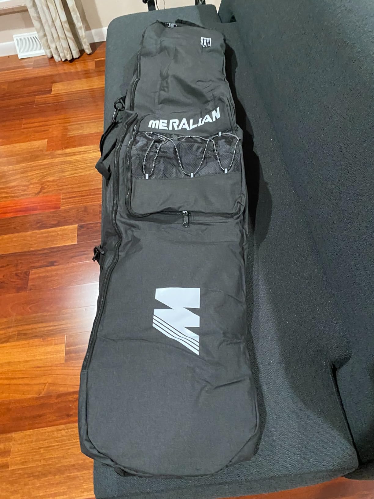 Snowboard Bag for Air Travel, Padded Snowboard Bag Fit Board, Boots, Clothes, Helmet and Gear, Available Length in 155cm 165cm customer photo 2