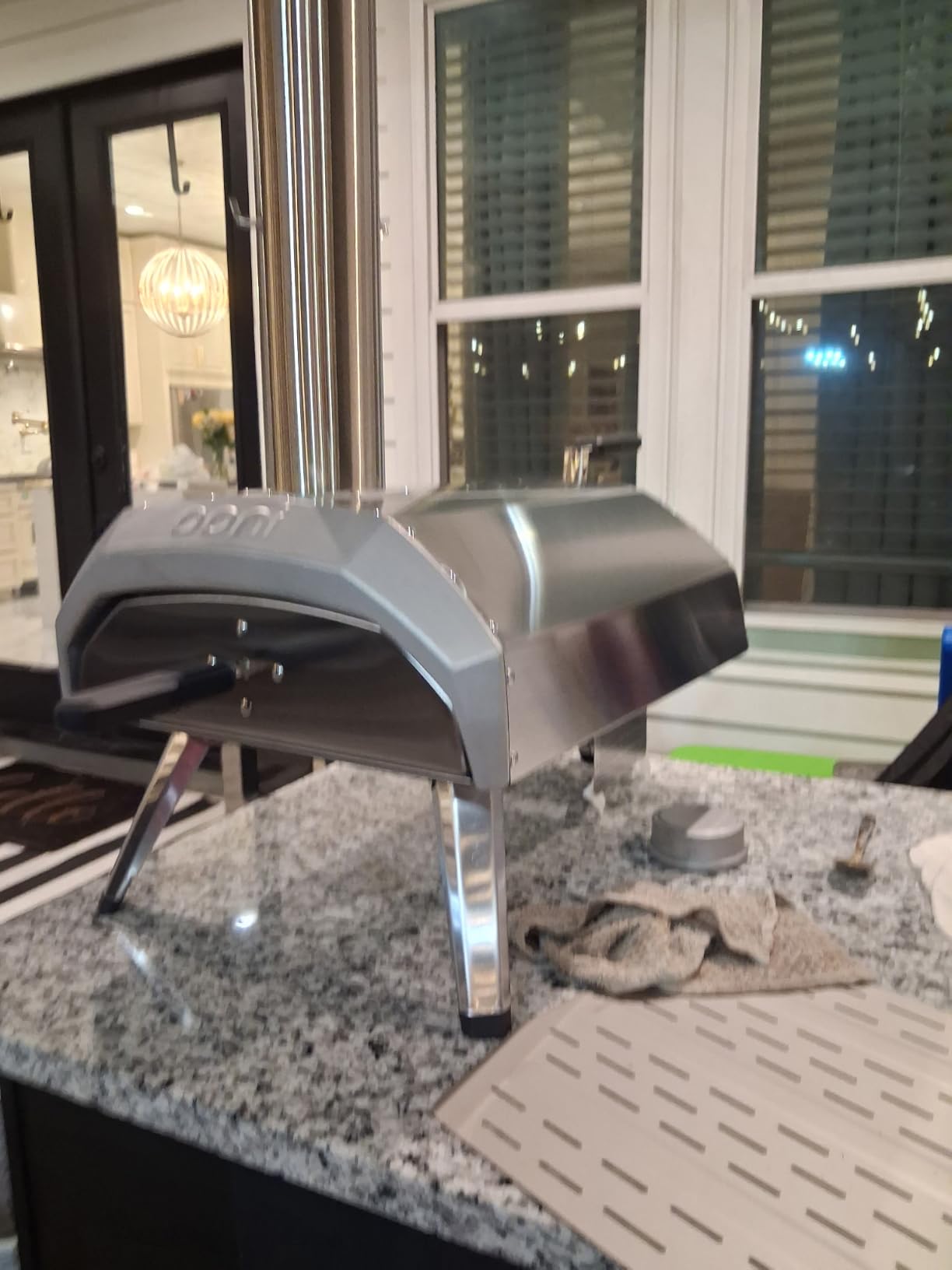 Ooni Karu 12 Multi-fuel Outdoor Portable Pizza Oven - Reaches 950°F and Cooks 12 Inch Pizzas in 60 Seconds. Versatile Wood or Propane Gas Fired Grill with Pizza Stone customer photo 1