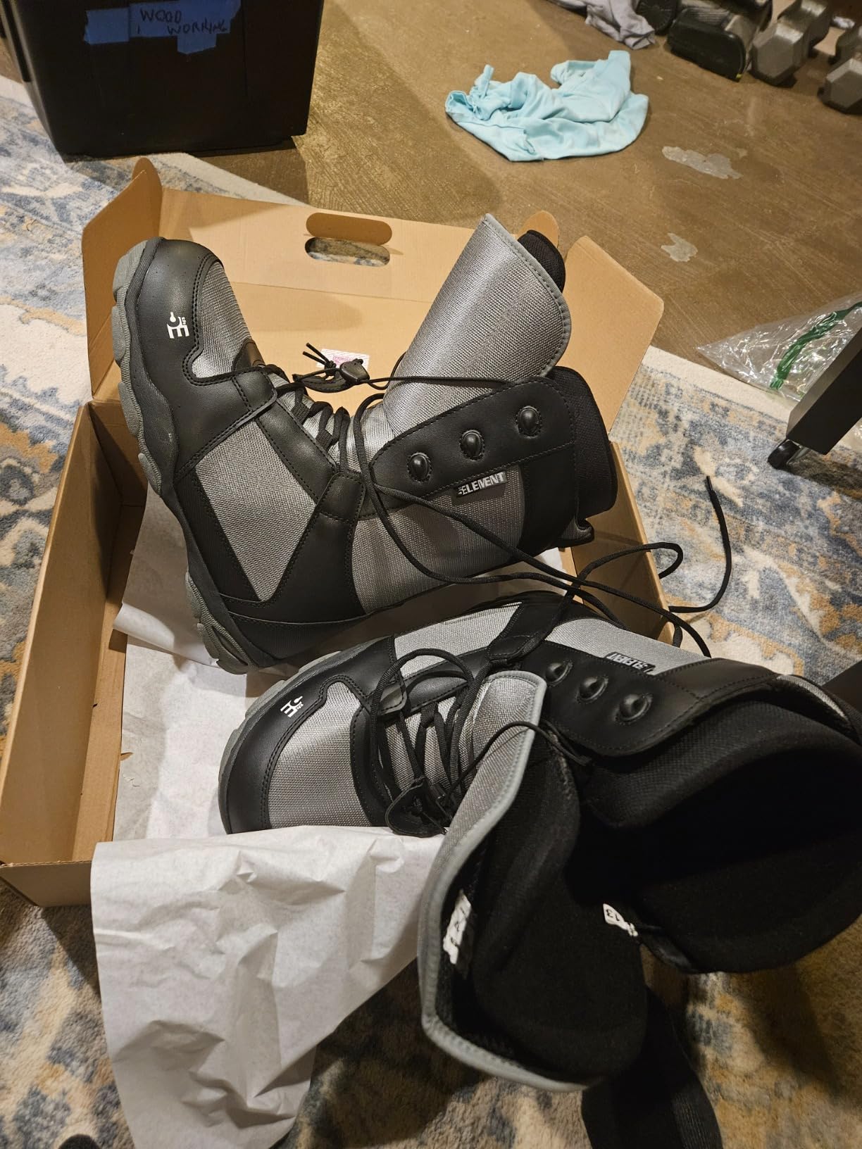 5th Element Men's Lace and Dial Snowboard Boots | Waterproof Liner, Secure Fit, Rubber Outsole, Designed for Beginner and Intermediate All-Mountain Snowboarders customer photo 2