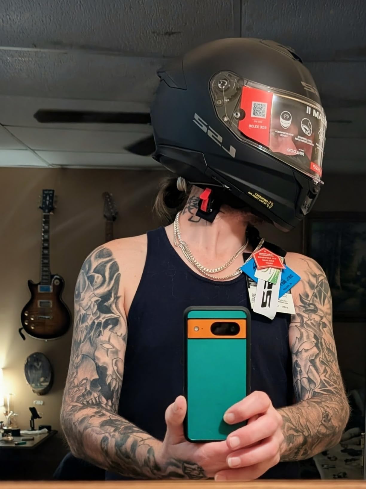 LS2 Stream II Full Face Motorcycle Helmet with SunShield customer photo 1