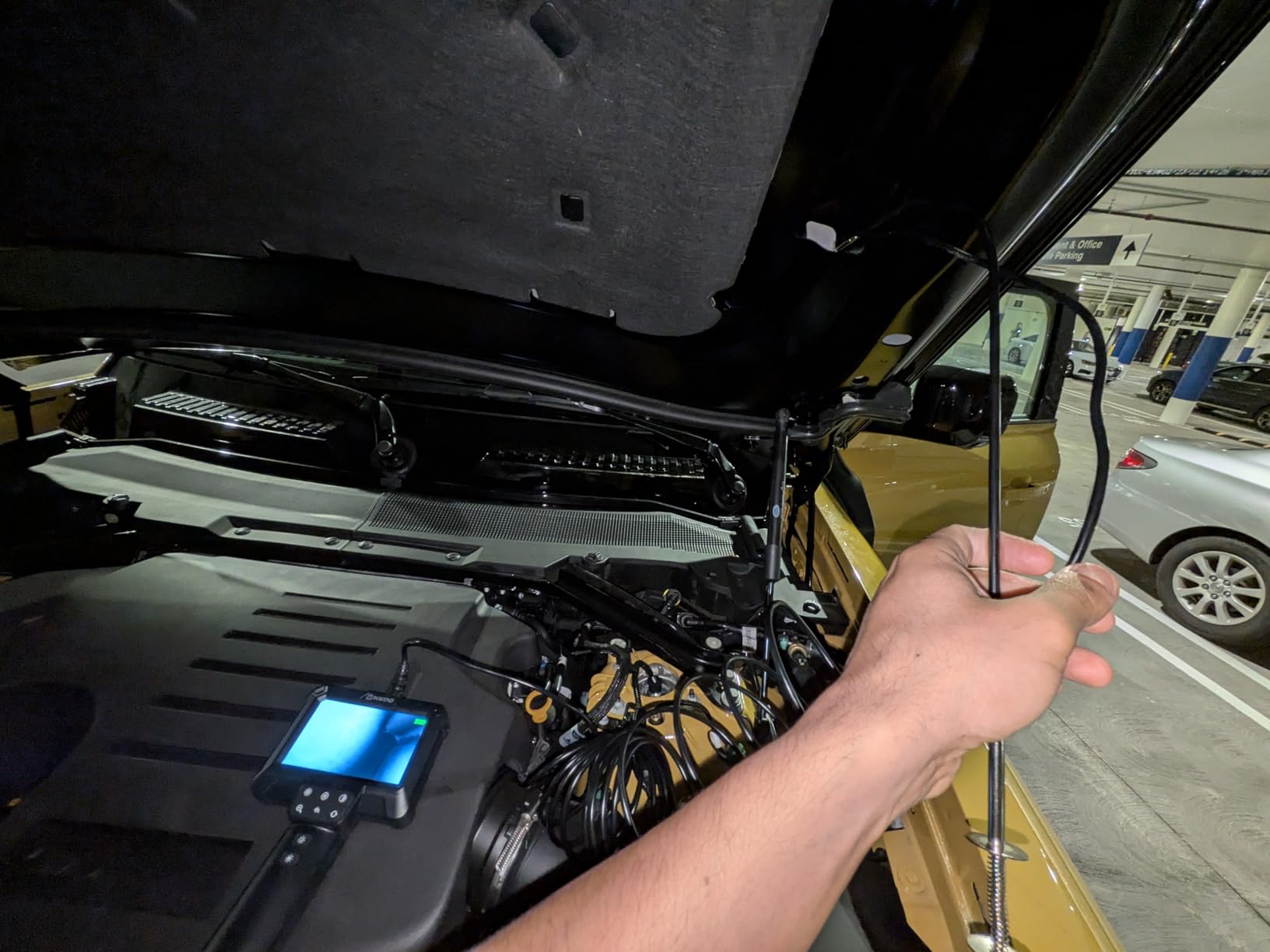 WINWEND Endoscope Camera with Light for Drain,Pipe,Plumbing Mechanic Tools customer photo 2