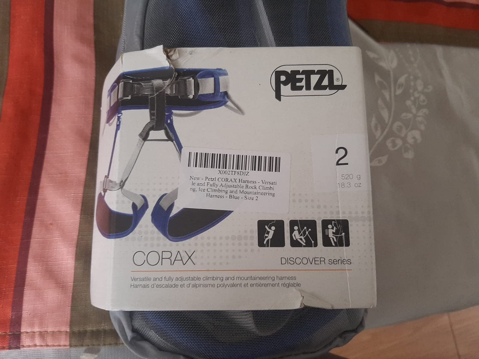 PETZL CORAX Rock Climbing Harness | Versatile & Fully Adjustable Climbing, Ice Climbing & Mountaineering Harness customer photo 2