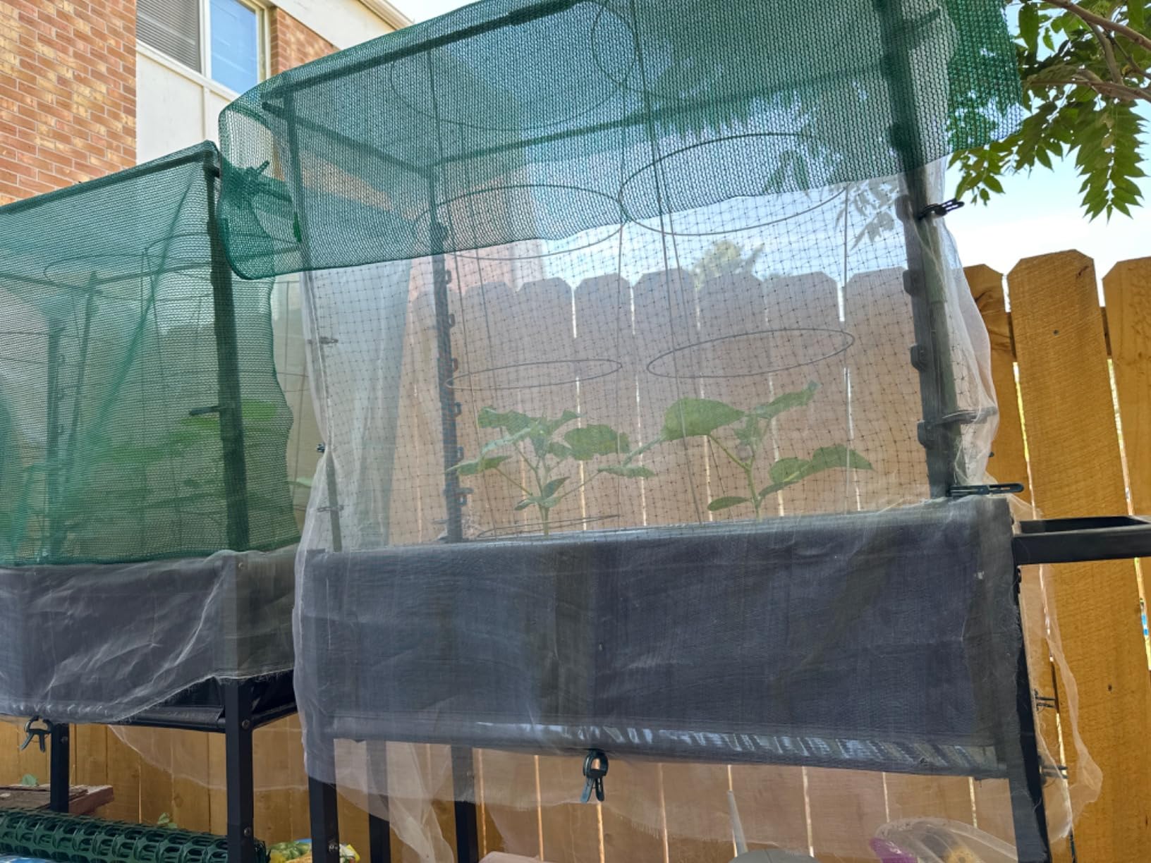 Raised Garden Bed with Legs, Black customer photo 1