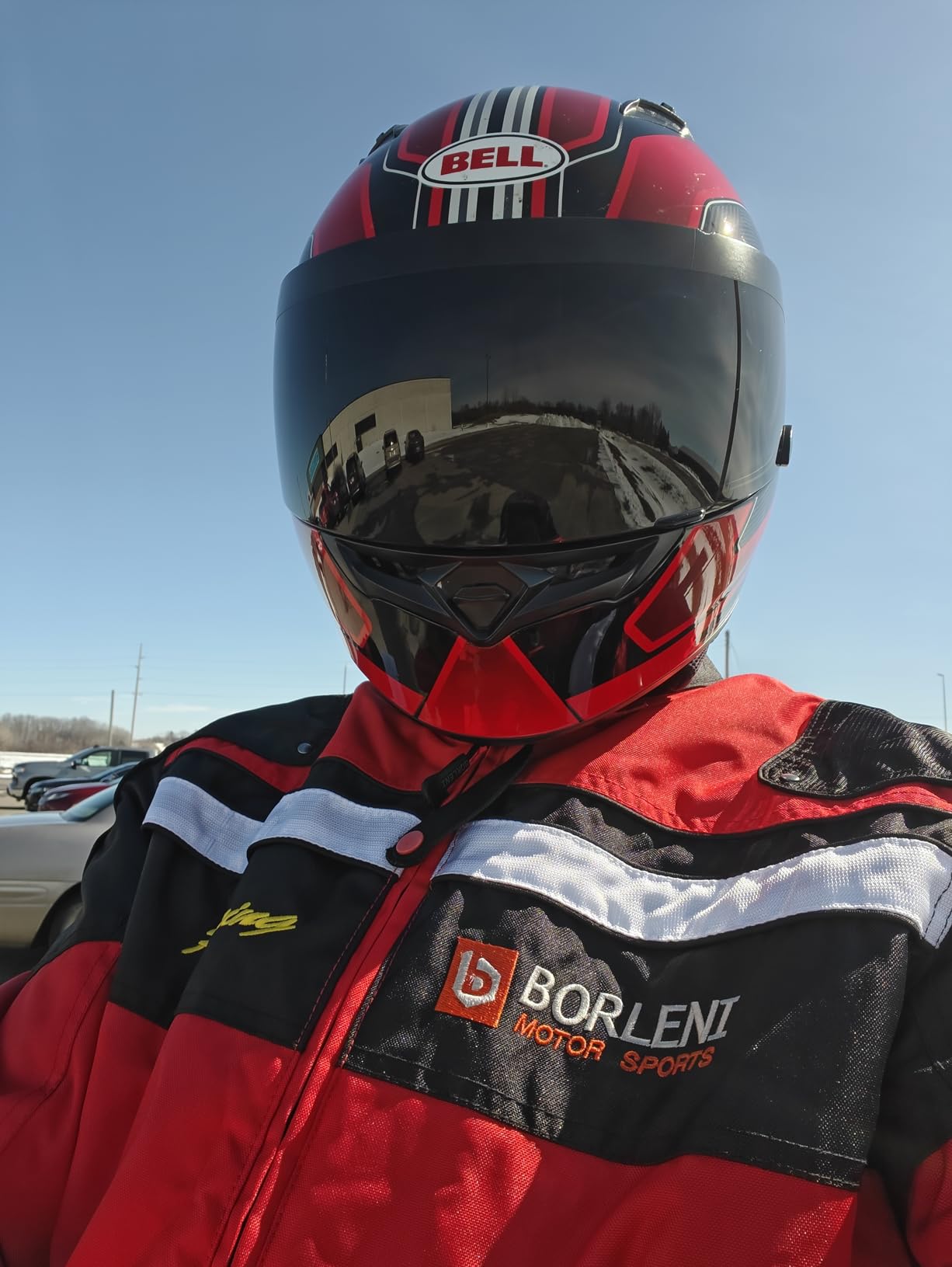 BORLEN Motorcycle Jacket for Men with Armor CE Certified Riding Jacket | Windproof Biker Riding Jacket with Full Body Protection for All-Season Riding Model D-020 customer photo 1