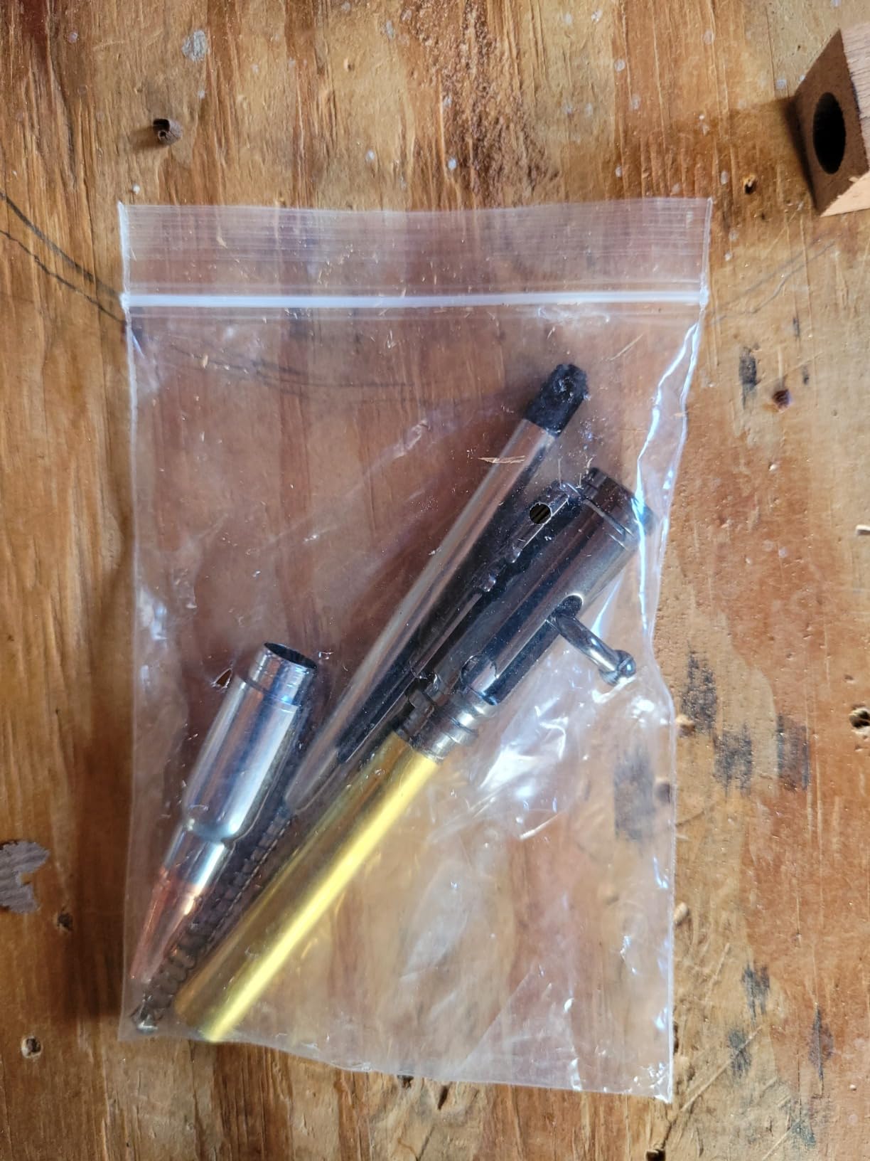 Gisafai 6 Pcs Bolt Action Pen Kits for Woodturning, Silver, Gold, Black customer photo 2