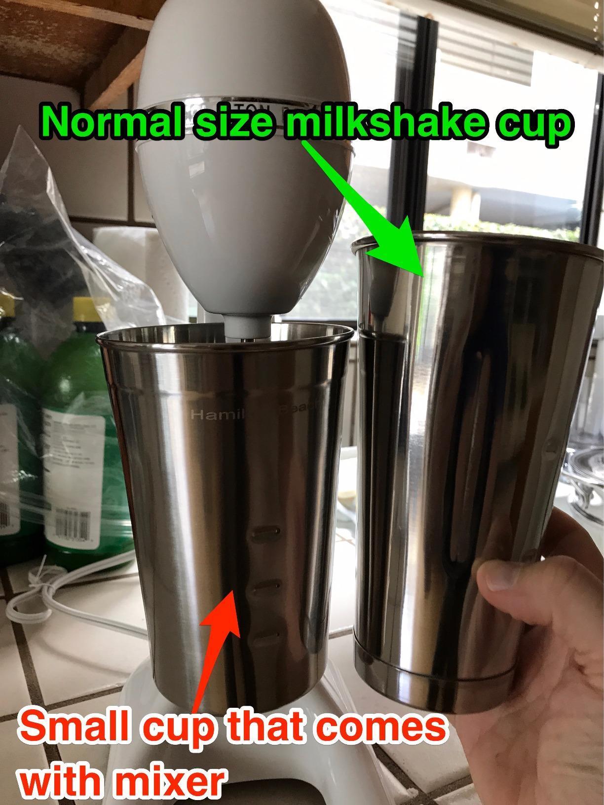 Hamilton Beach DrinkMaster Retro Milkshake Maker & Electric Drink Mixer customer photo 1