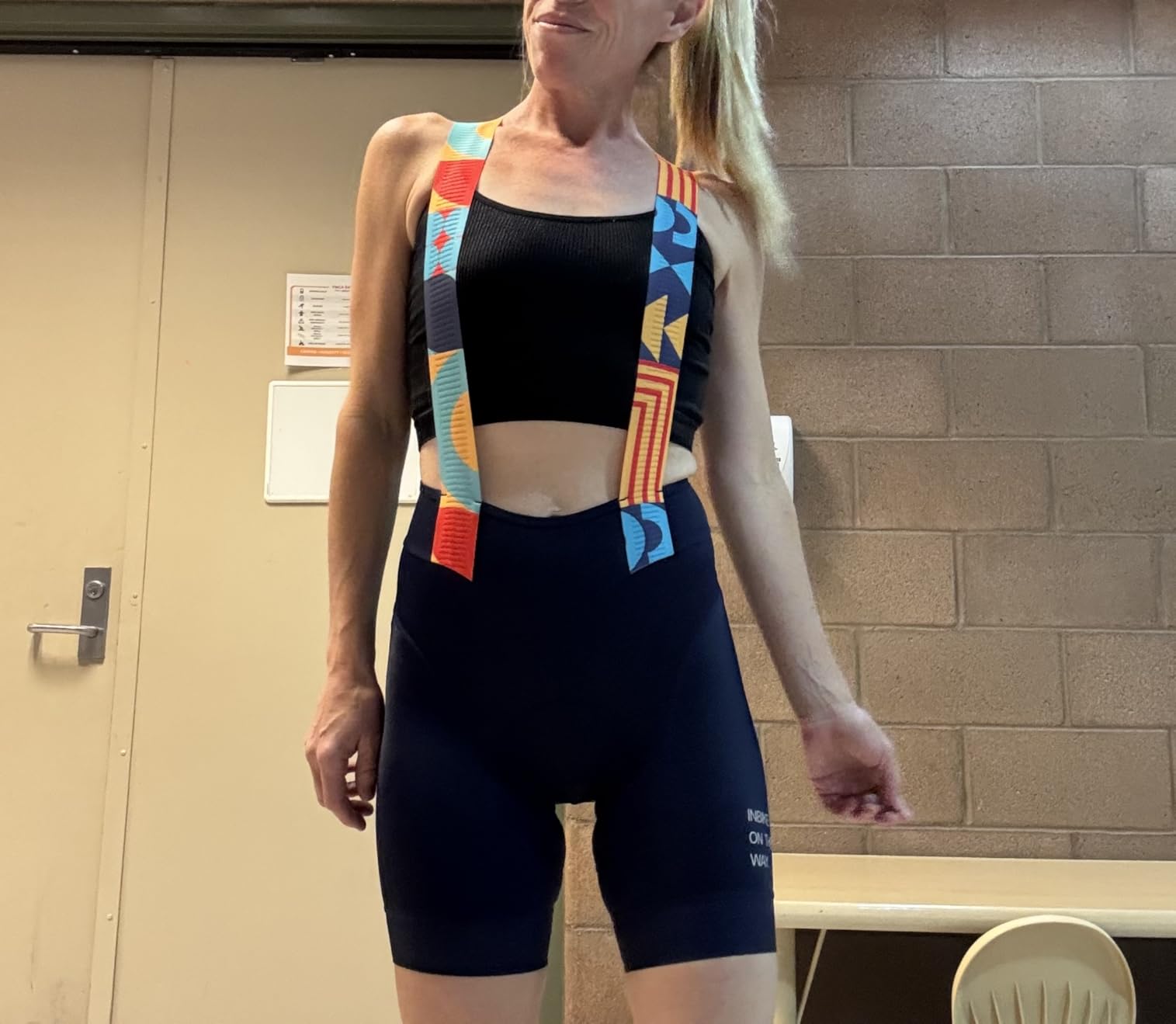 INBIKE Women's Cycling Bib Shorts with 3D High Density Sponge Padded Long Cycling Breathable Bib Shorts customer photo 2