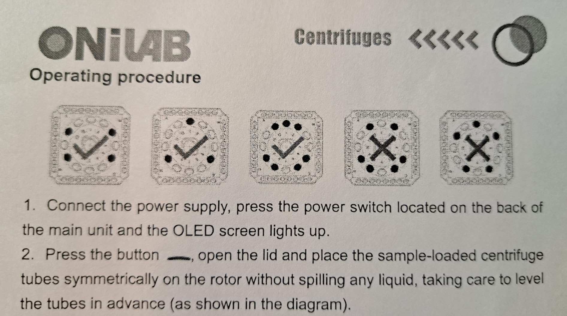ONiLAB Benchtop mini Centrifuge, 10000RPM, 2-in-1 Rotor customer photo 1
