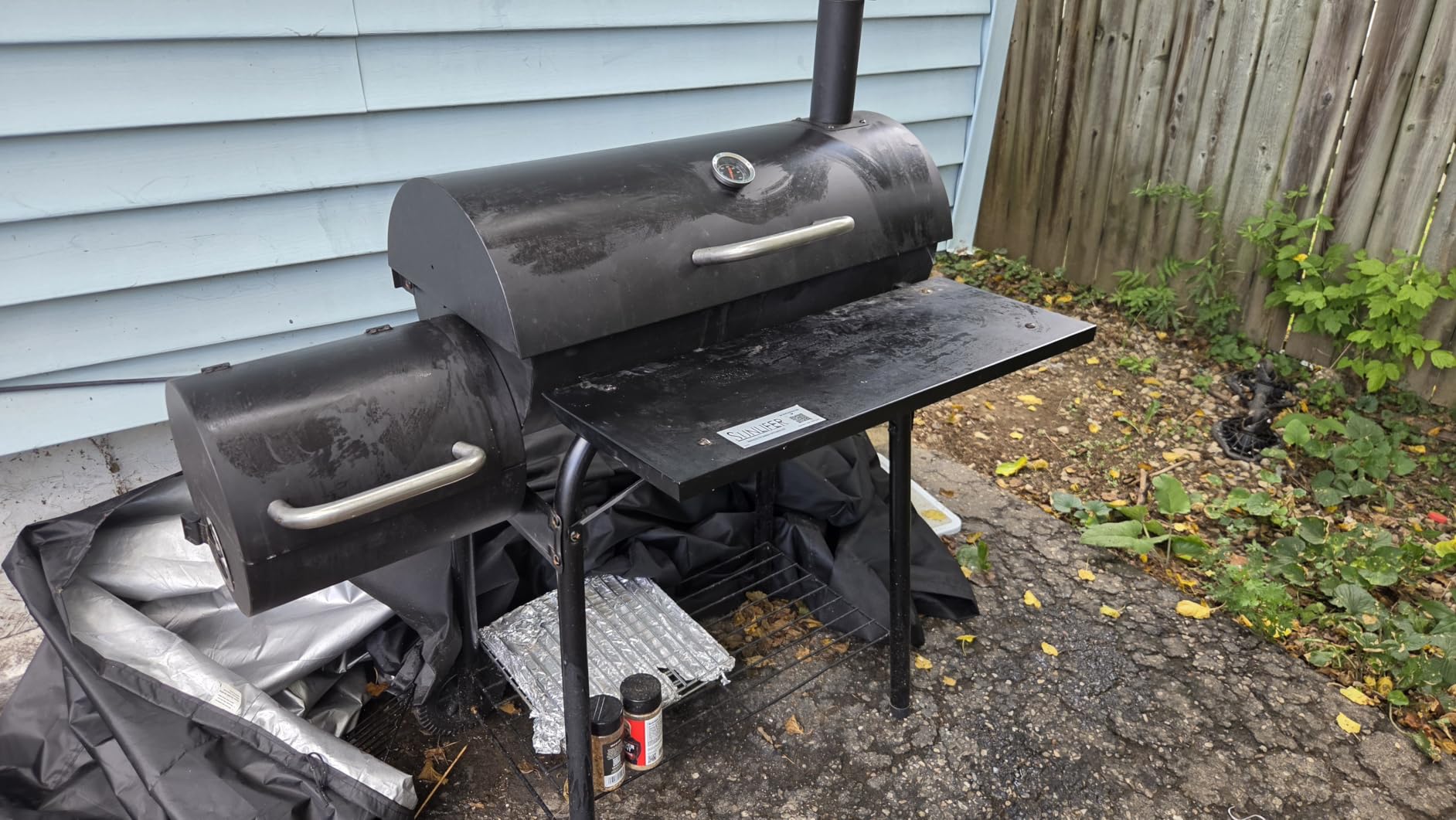 Charcoal Grill Offset Smoker: Charcoal Barbecue Grills customer photo 1