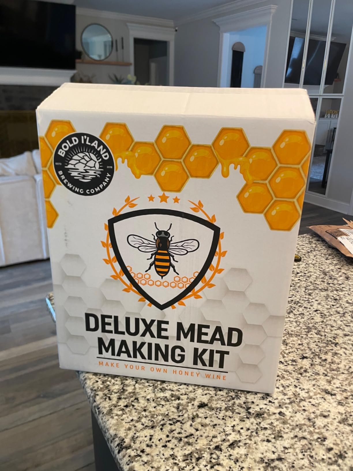 Complete Mead Making Kit for Beginners – Home Brewing Starter Kit – Includes 1 Gallon Glass Jug Carboy - Alcohol Hydrometer for Alcohol Test – Auto Siphon – Airlock – How to Guide and More customer photo 2