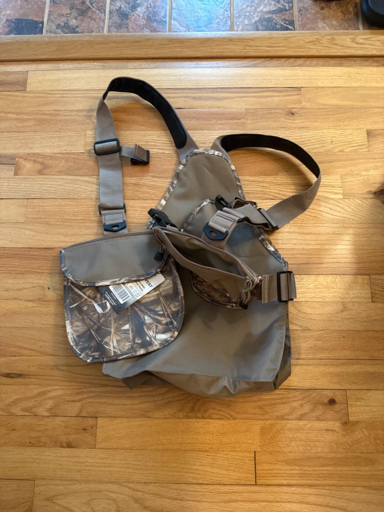 HUNTPAL Upland Bird Hunting Vest Tactical Vest Backpack with Game Pouch customer photo 2