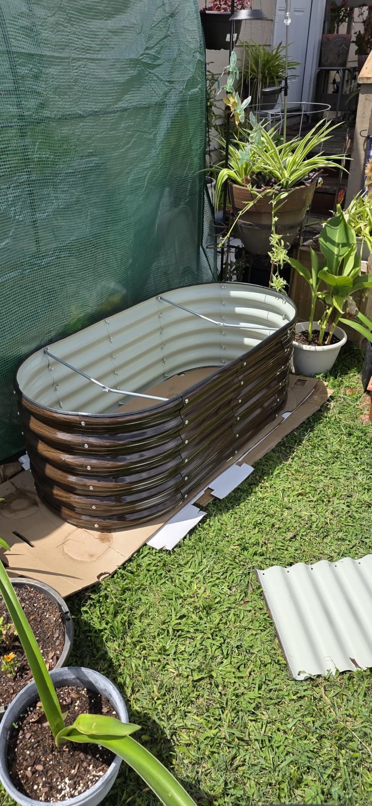 SnugNiture 3 Pcs 4x2x1.5ft Raised Garden Bed Outdoor, 17