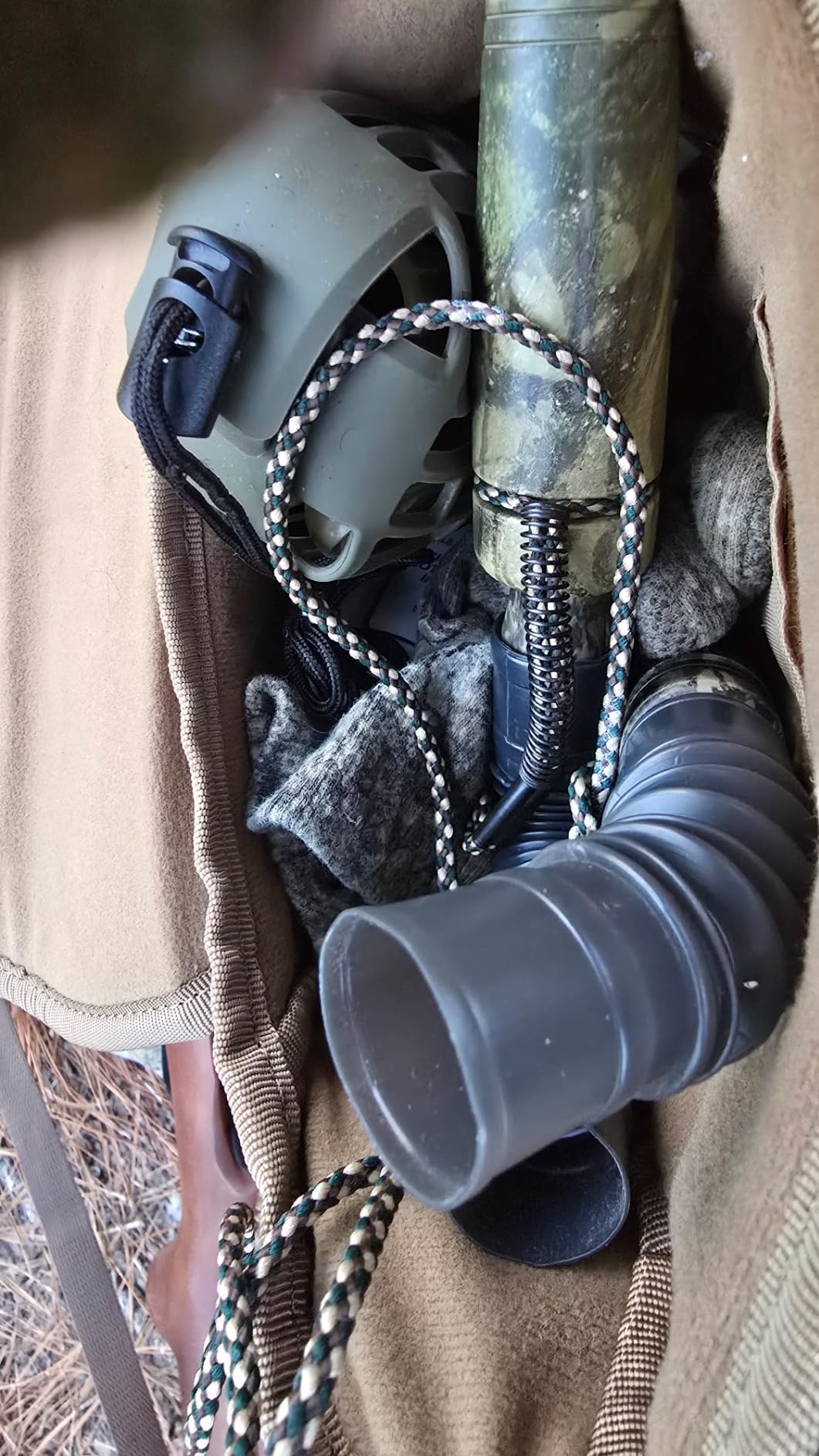 AMHEH Binocular Harness Chest Pack for Hunting with Rangefinder Pocket customer photo 2