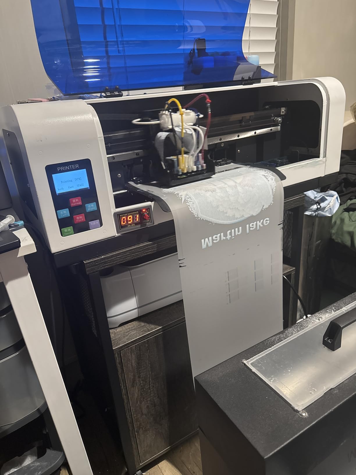 A3+ Plus XP600 DTF Printer with Shaking Dryer customer photo 2