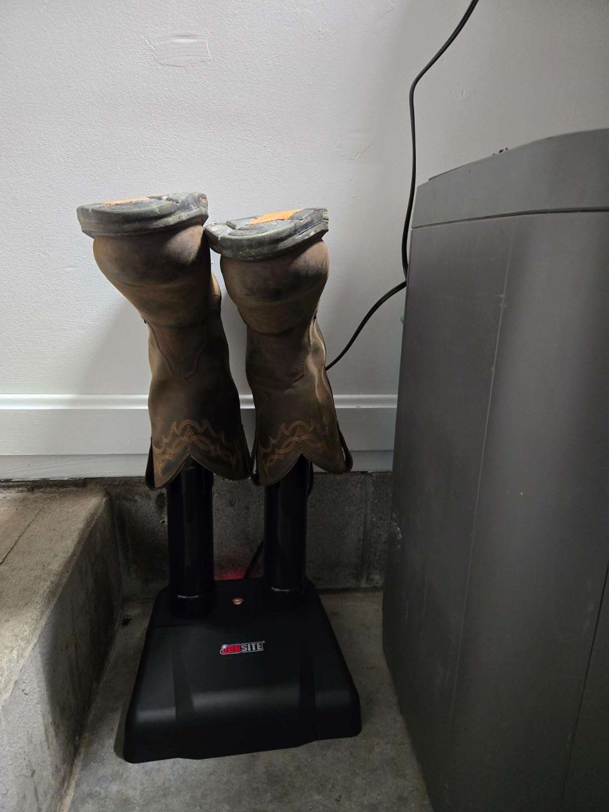 JobSite Wader Boot Dryer - Silent Boots Dryer for Chest Waders & Waist Waders - Fanless Convection Dry - Helps Reduce Odor customer photo 2