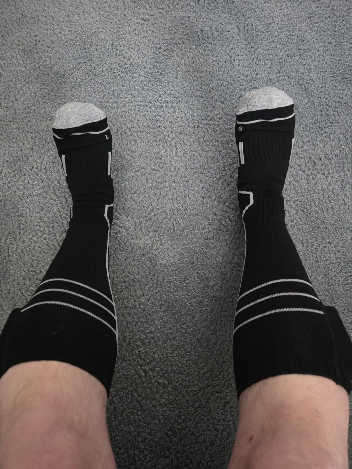 FREEHILL Merino Wool Rechargeable Heated Socks - Toe & Full Sole Heating | 5V 5000mAh Rechargeable Battery, One-Button, 3 Heat Levels customer photo 1