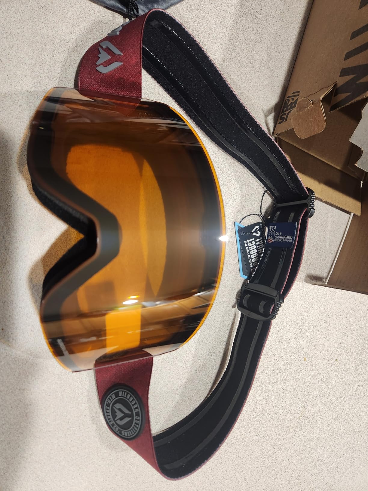 Wildhorn Roca Pro Ski Goggles Men Women, 185° FOV Anti-Fog Magnetic Lens customer photo 2