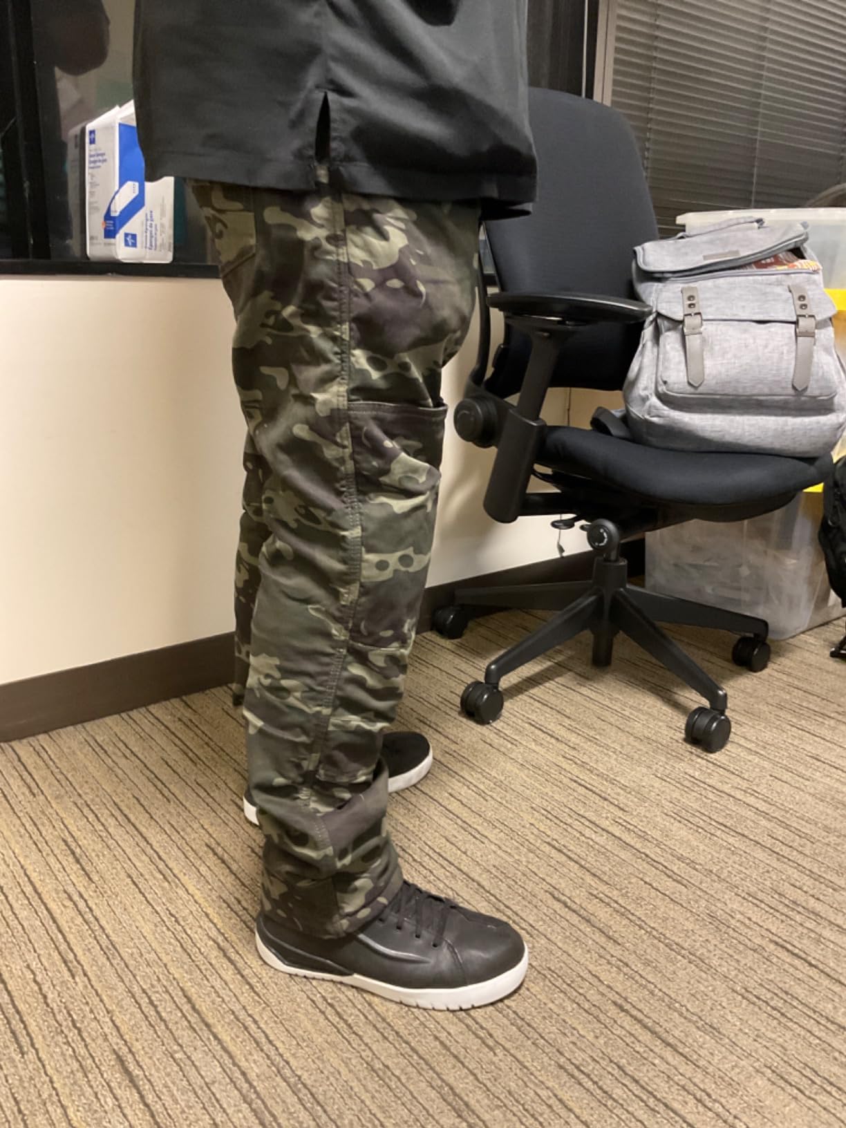 WICKEDSTOCK Men's Motorcycle Pants - CE Level 2 Armor - Tactical Combat Pants - Motorcycle Armor Protective - Aramid Lined customer photo 2