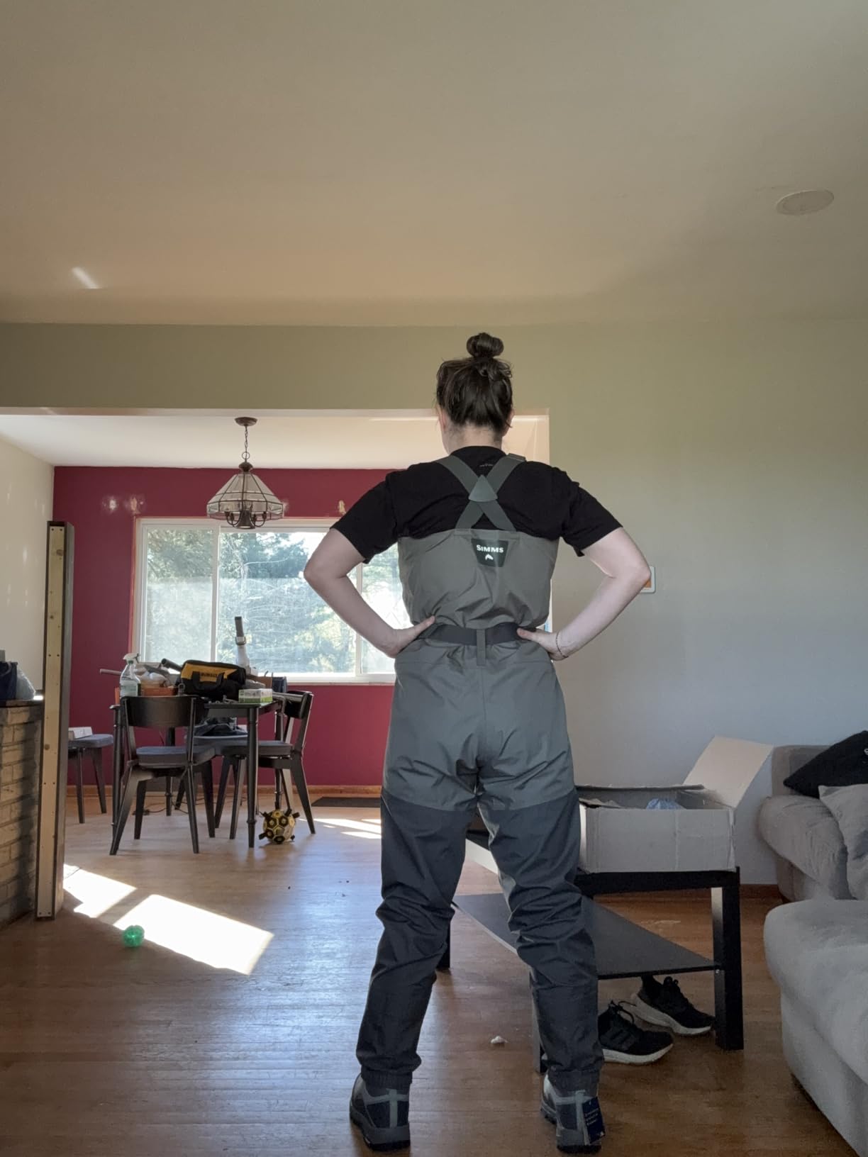 Simms Women's Tributary Stockingfoot, Basalt customer photo 2