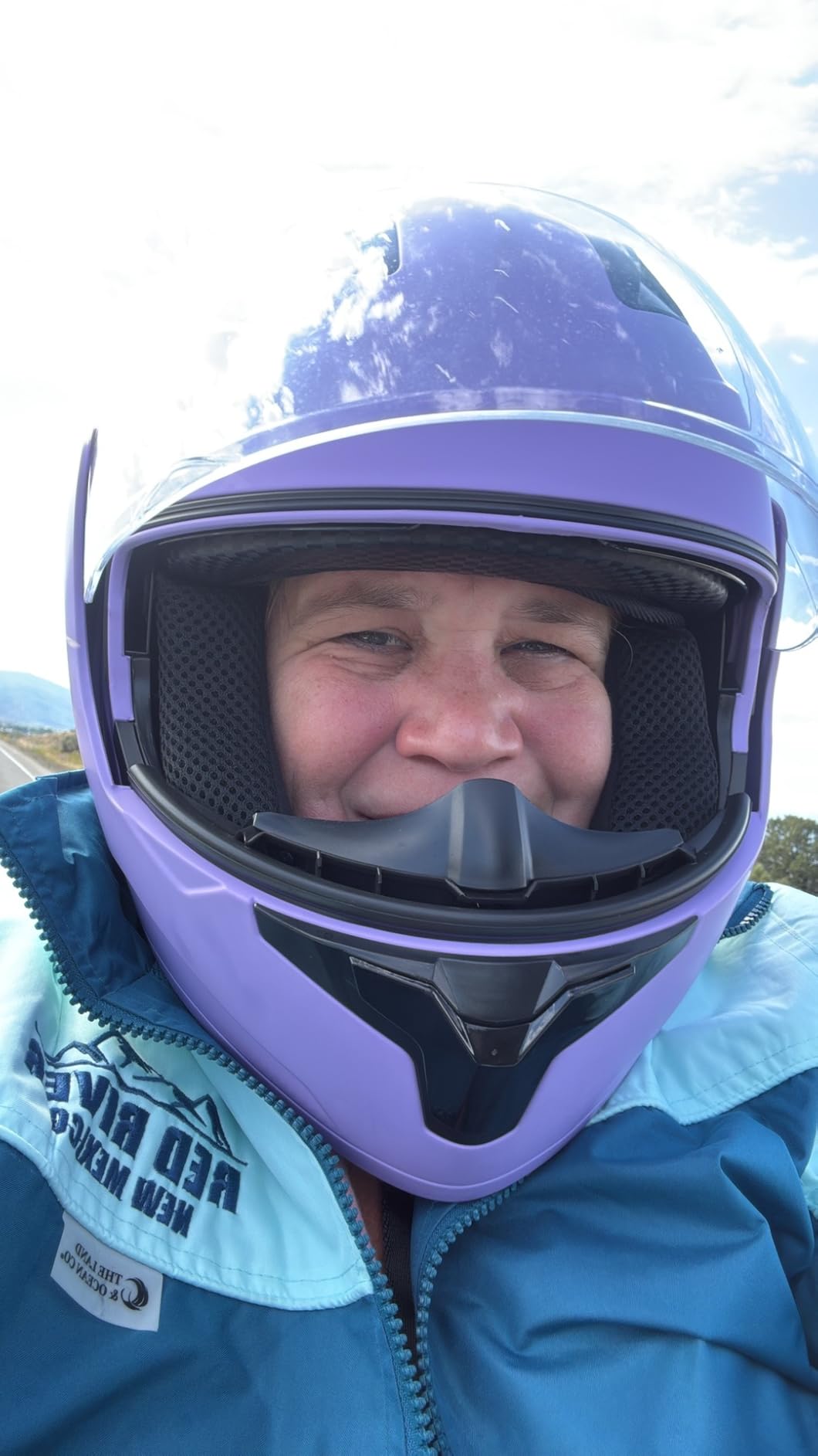 Modular Flip up Motorcycle Helmets for Men Women, DOT Approved customer photo 1