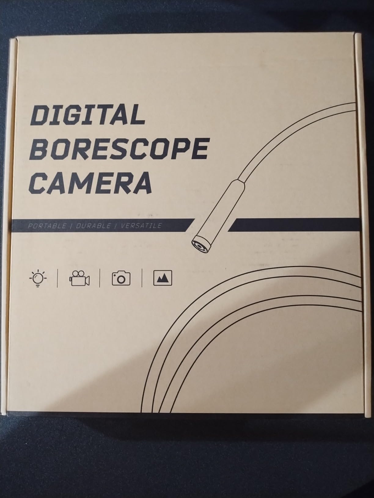 Teslong Borescope Camera with Light for Automotive Mechanic Plumbing Wall customer photo 1