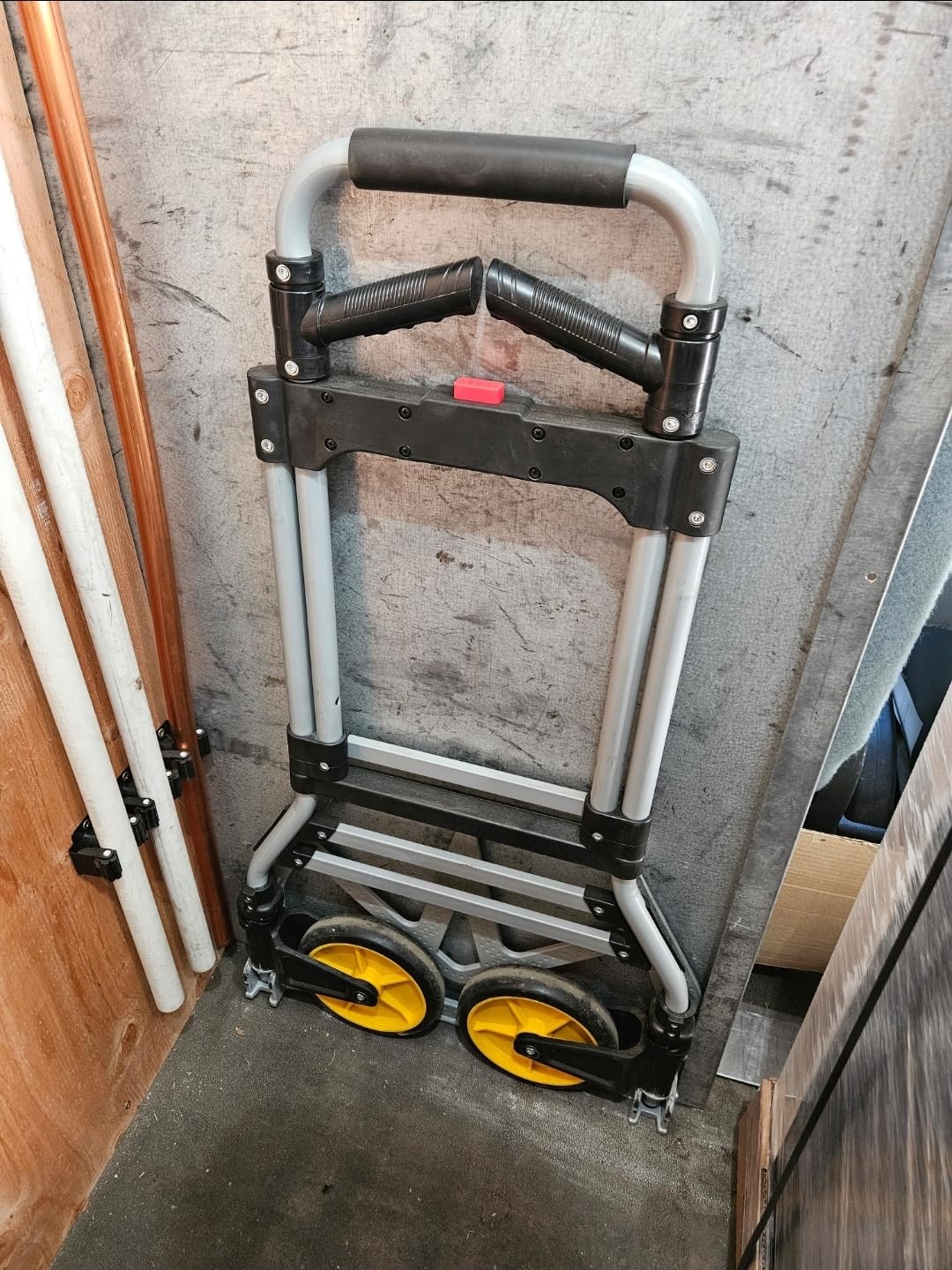 380 LB Capacity Folding Hand Truck Heavy Duty Foldable Dolly Cart customer photo 2