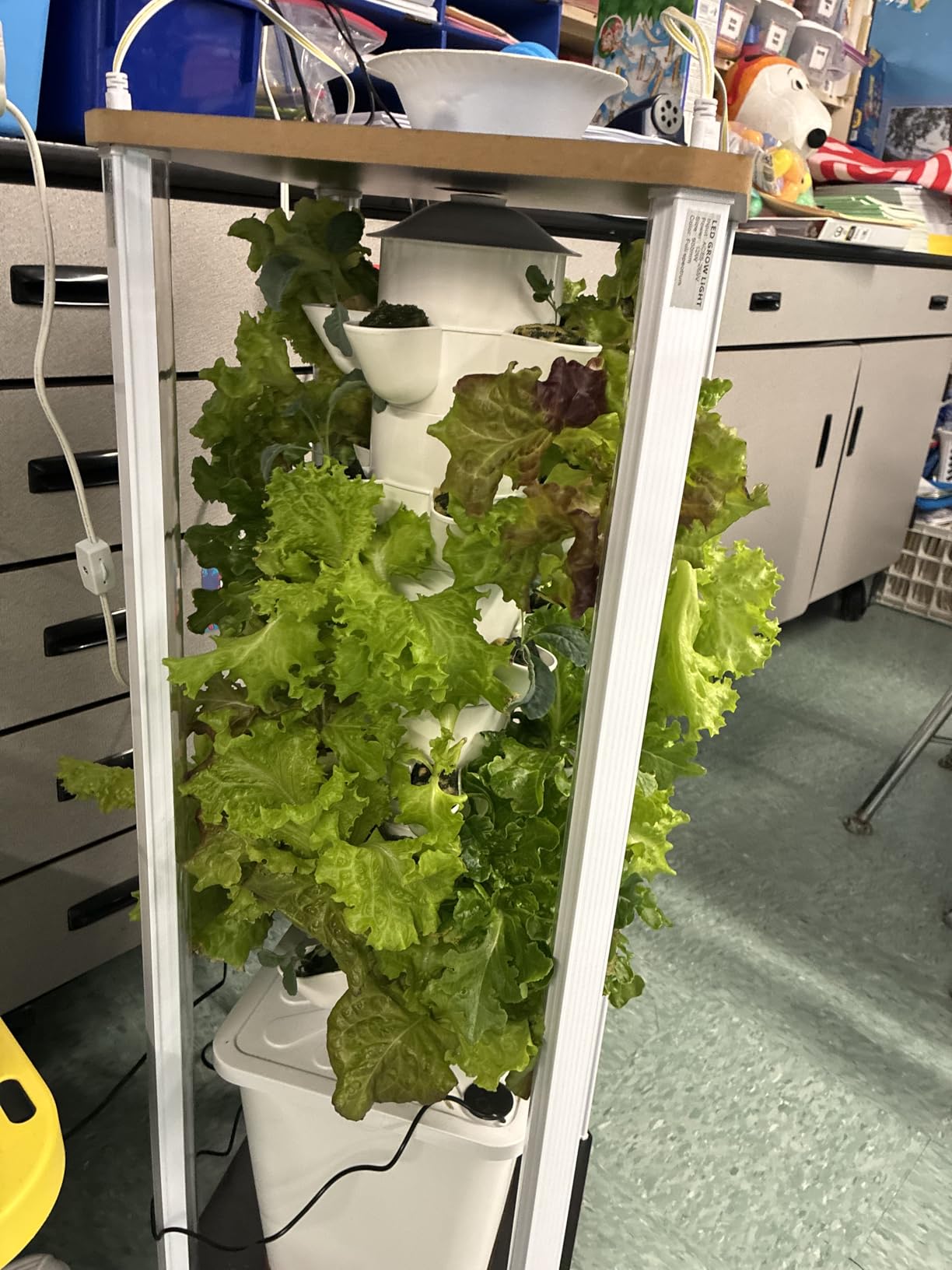 Hydroponic Tower Growing System, 30 Pods Vertical Indoor Garden customer photo 2
