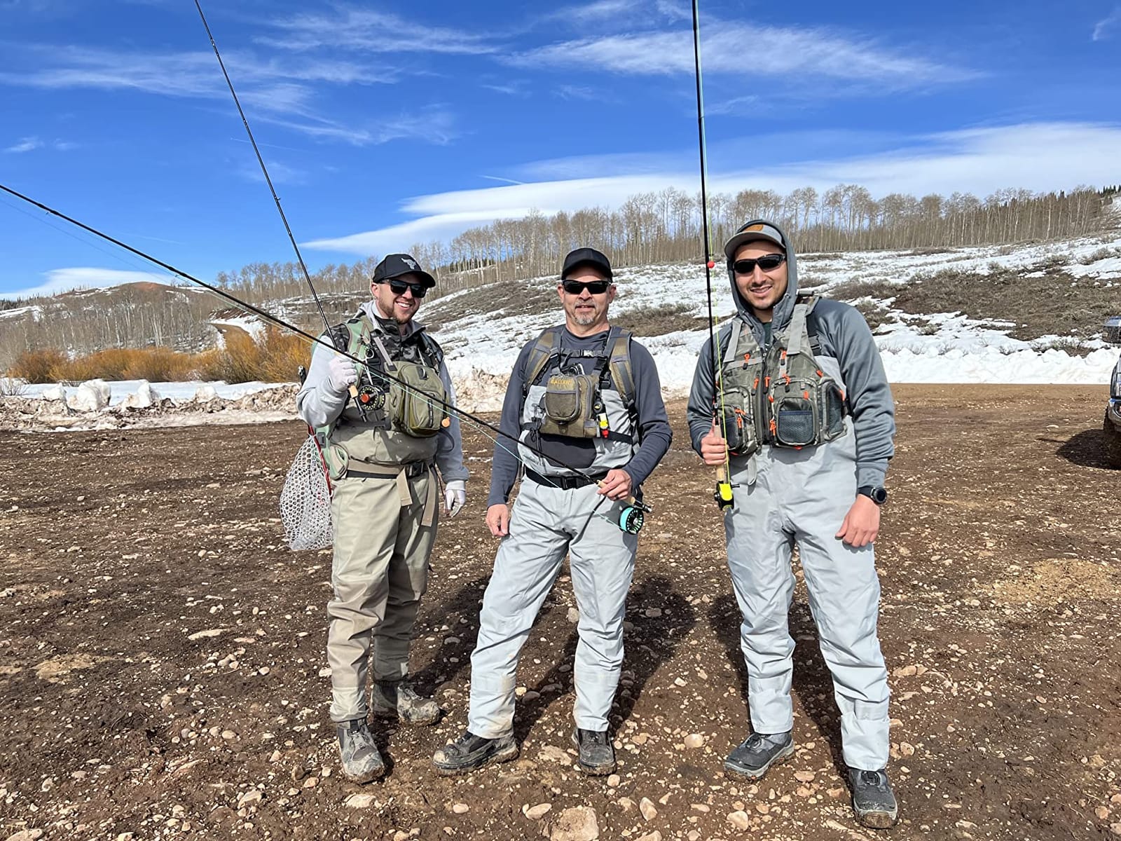Orvis Clearwater Chest Waders for Men - Waterproof Fly Fishing Waders with Neoprene Booties, External Storage Pocket customer photo 1