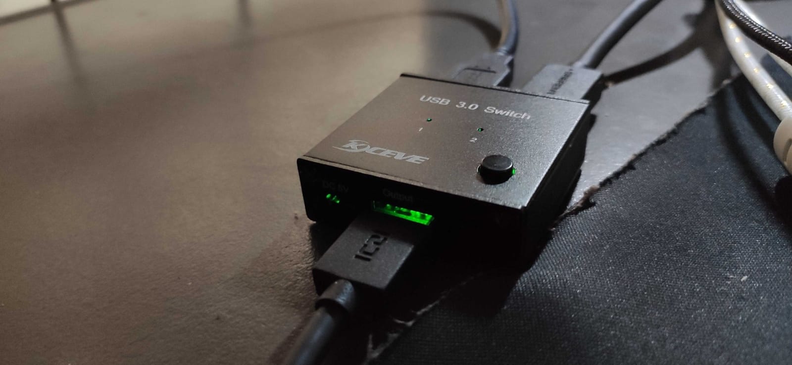 KVM Switch 3 Monitors 4 Computers HDMI + DisplayPort, KCEVE USB 3.0 DP KVM Switcher, 8K@30Hz/4k@144Hz DP KVM for 4 PC Share 3 Display and 4 USB 3.0 Devices customer photo 1