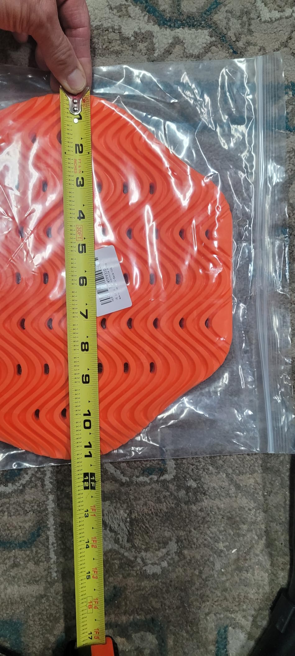 PSLER CE Level 2 Back Motorcycle Armor, CE Level 2 Armor Jacket Pads Inserts customer photo 1