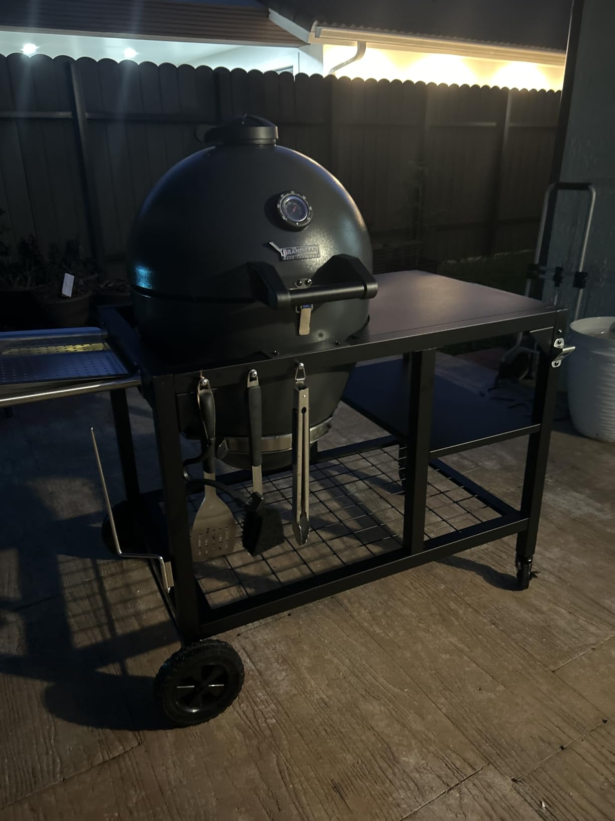 Brand-Man Steel Kamado Charcoal Grill & Smoker customer photo 2