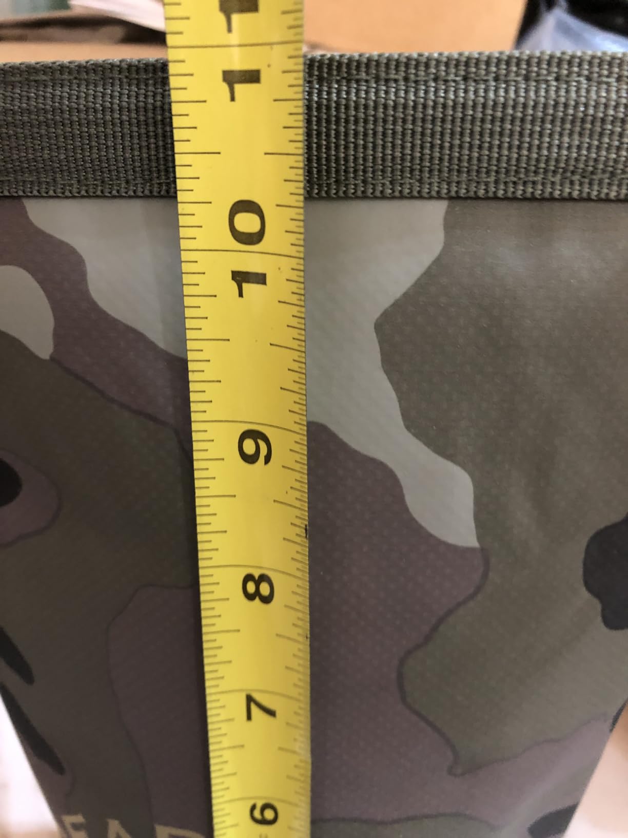 Dead Bird Enterprises Waterproof 2L Dry Bag, Camouflage Floating Shell Pouch with Roll Top Closure for Duck Hunting, Beach, Boating, Kayaking, Fishing & Camping, 500D PVC Tarpaulin Camo Dry Bag customer photo 1