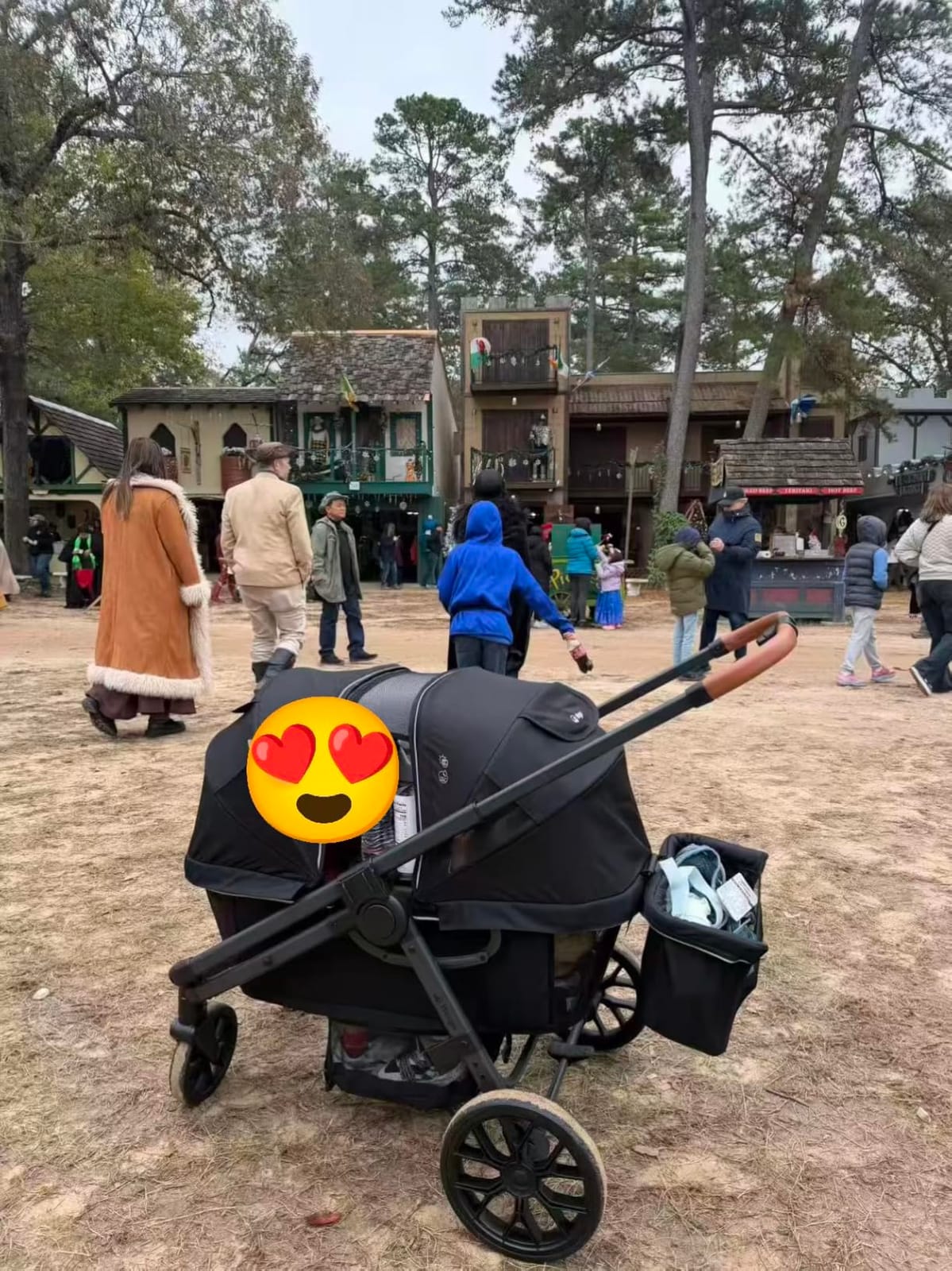 Weego Lightweight Wagon Stroller for 2 Kids, Foldable All-Terrain, Black customer photo 2